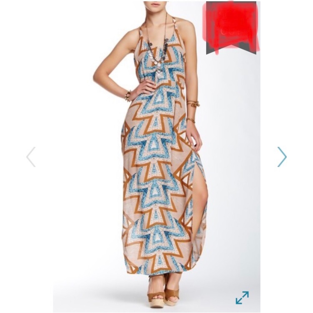 FREE PEOPLE “Serves You Right” Maxi Dress, SZ 0